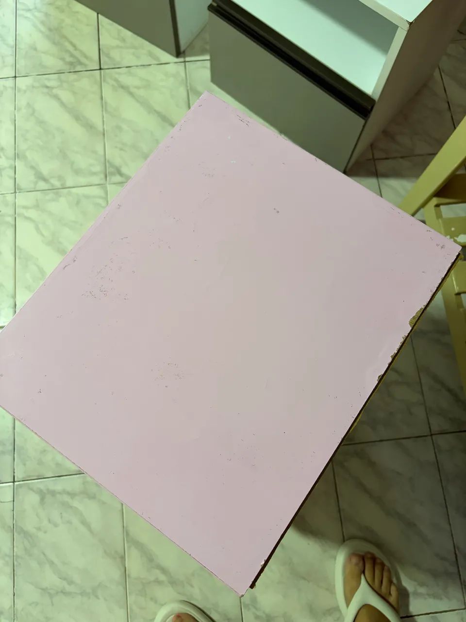Mesa de cabeceira rosa tok stok  - Foto 2