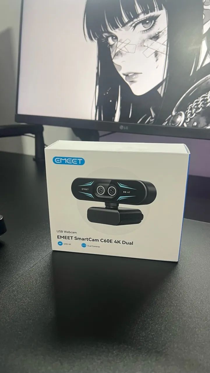 webcam emeet c60e 4k