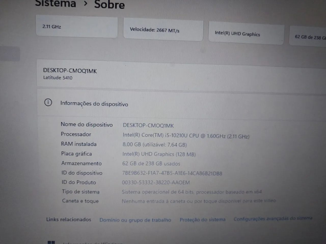Latitude 5410 i5 - Foto 5