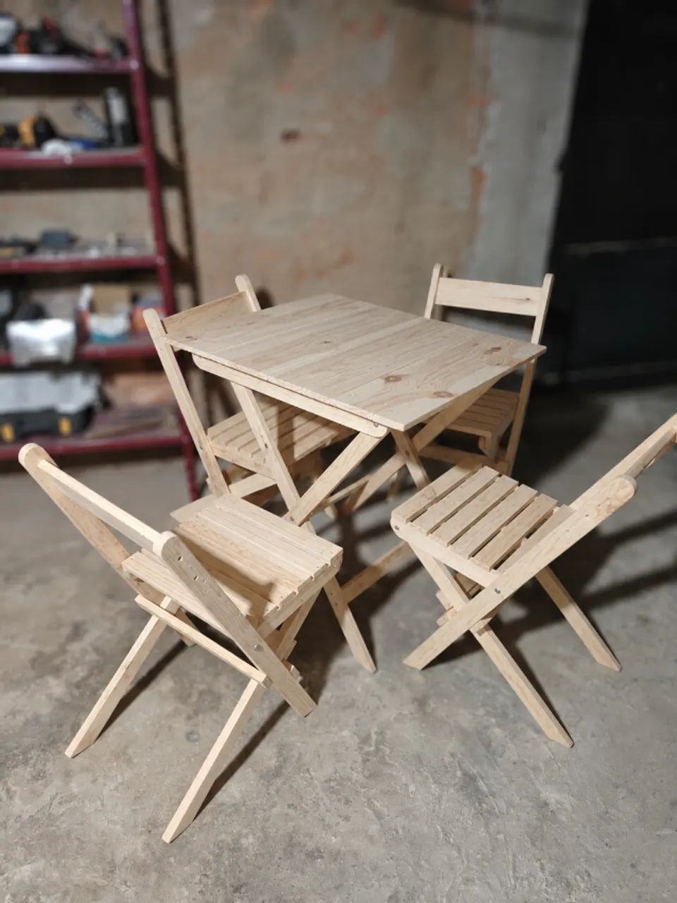 Mesa e cadeira dobravel  - Foto 2