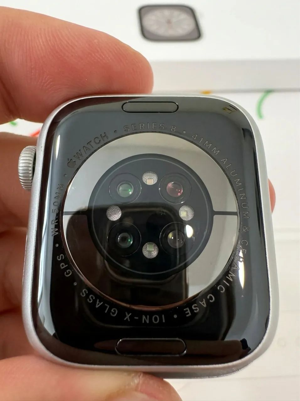 Apple Watch Series 8 GPS 41mm Prateado | Impecável - Foto 4