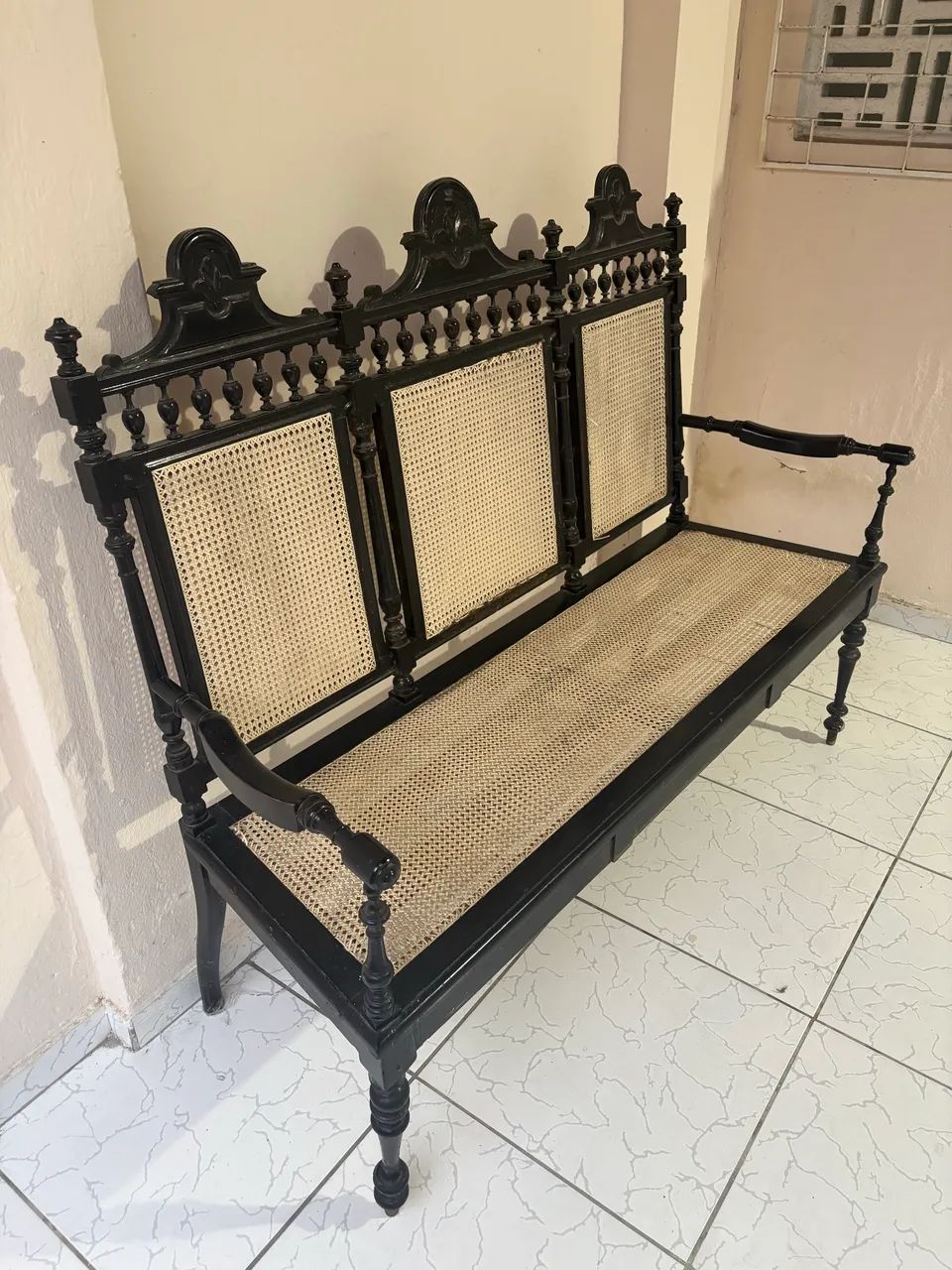Marquesão de palhinha clássico  - Foto 2
