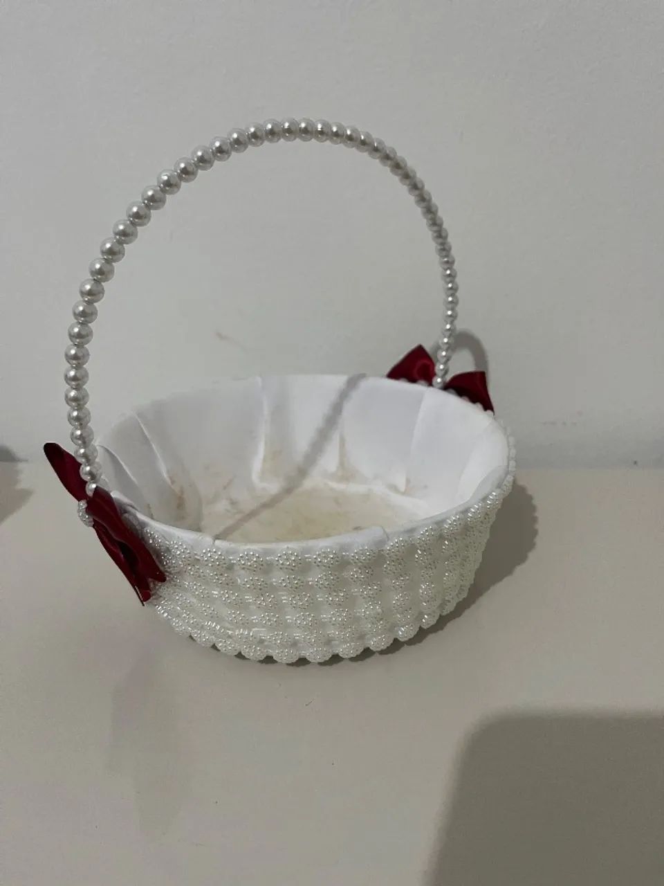 Vendo cestinha de florista de casamento - Foto 4
