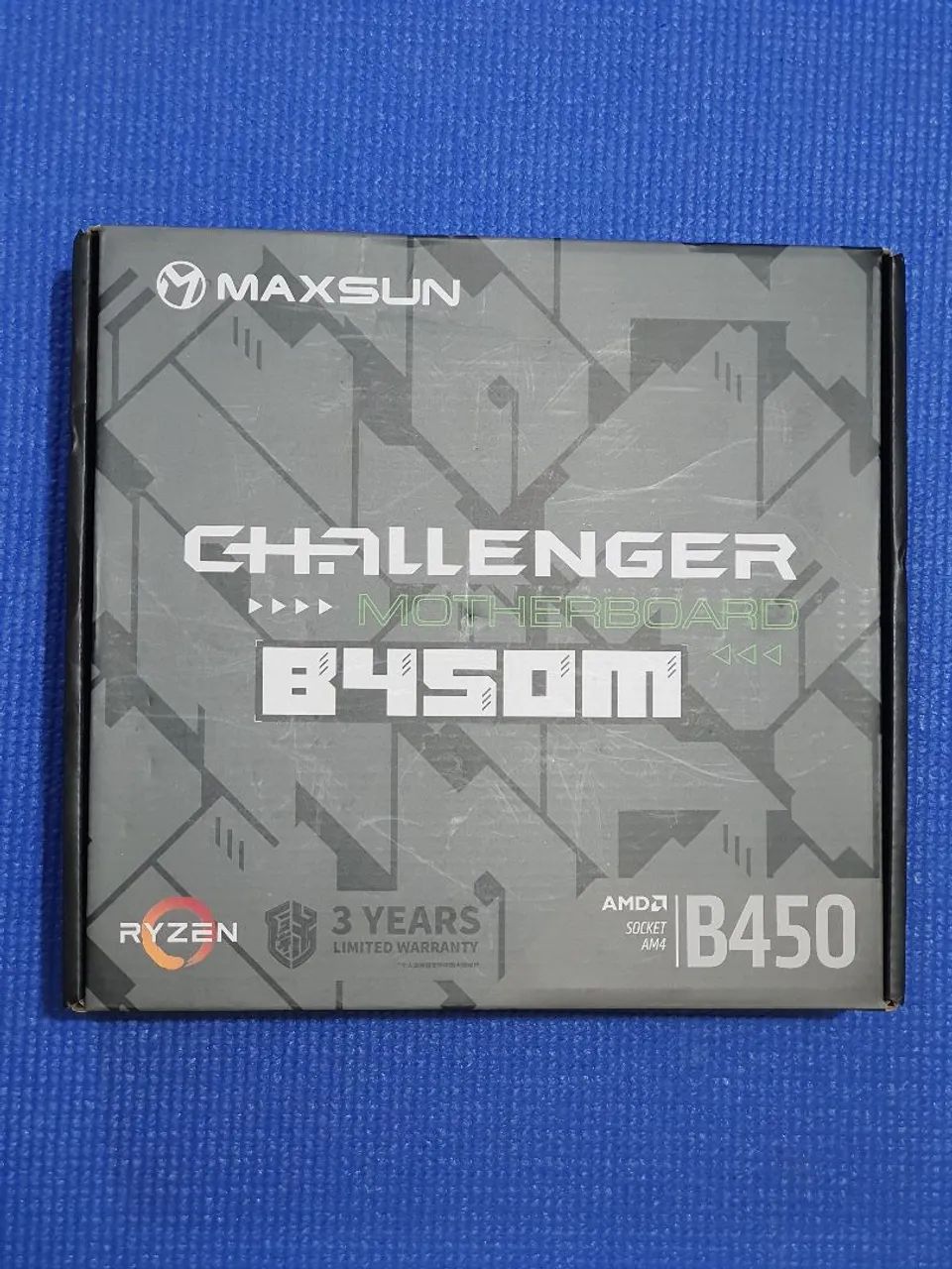 Kit Placa Mãe MAXSUN B450M, mATX, DDR4 + Processador AMD Ryzen 5 5500, 6-Cores 12-Threads  - Foto 2