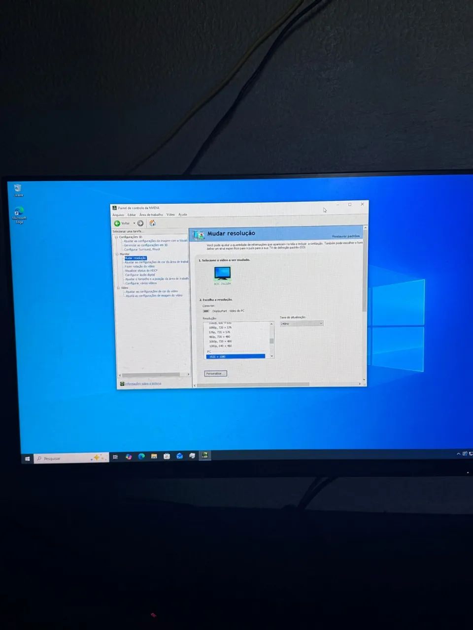 Monitor aoc 240hz