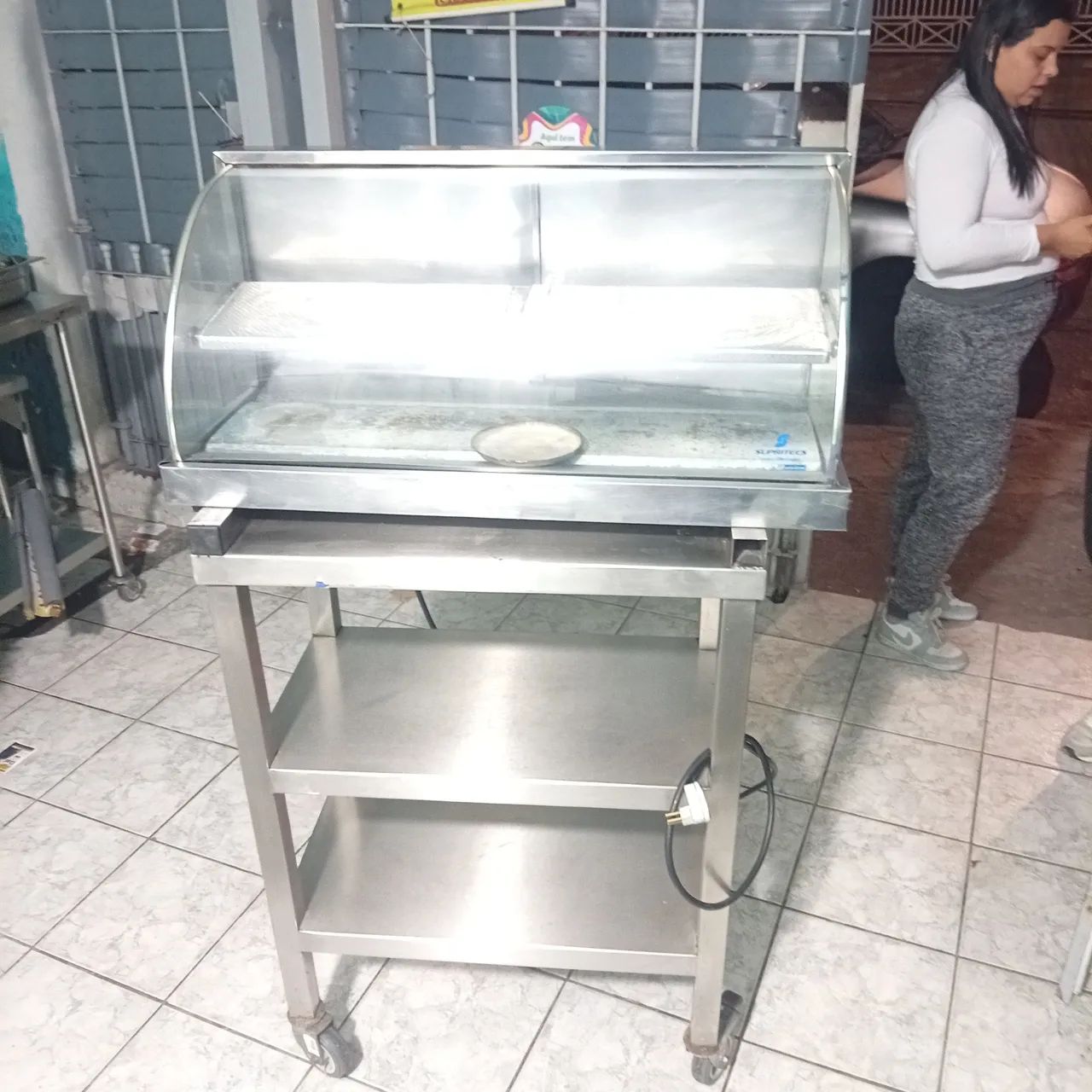 Estufa de salgados com prateleira inox !  - Foto 2