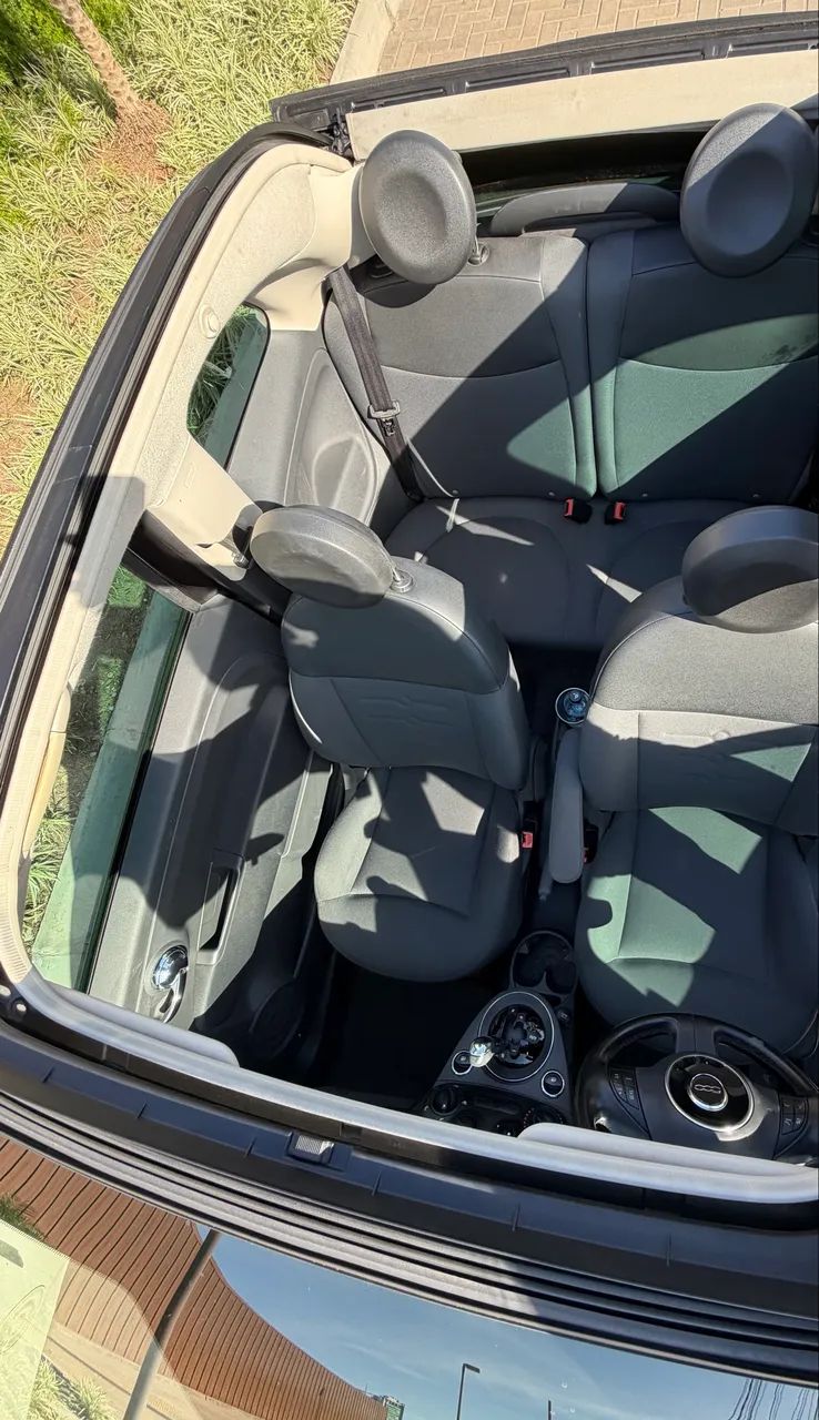 Fiat 500 Cabrio Dualogic Flex 1.4 8V 2014 - Foto 3