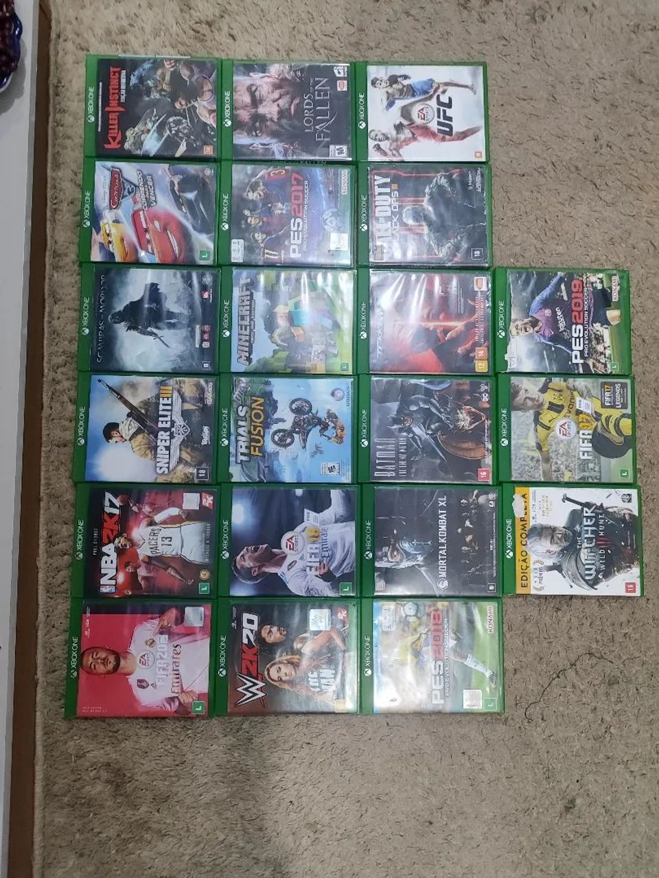 Jogos de Xbox one