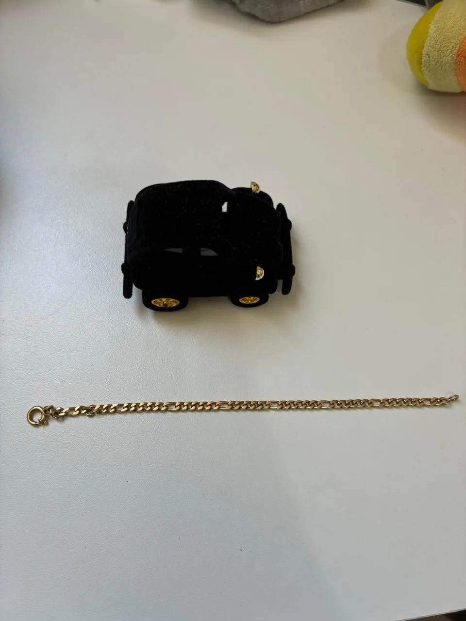 Pulseira em ouro 18k, 6,3g 17cm