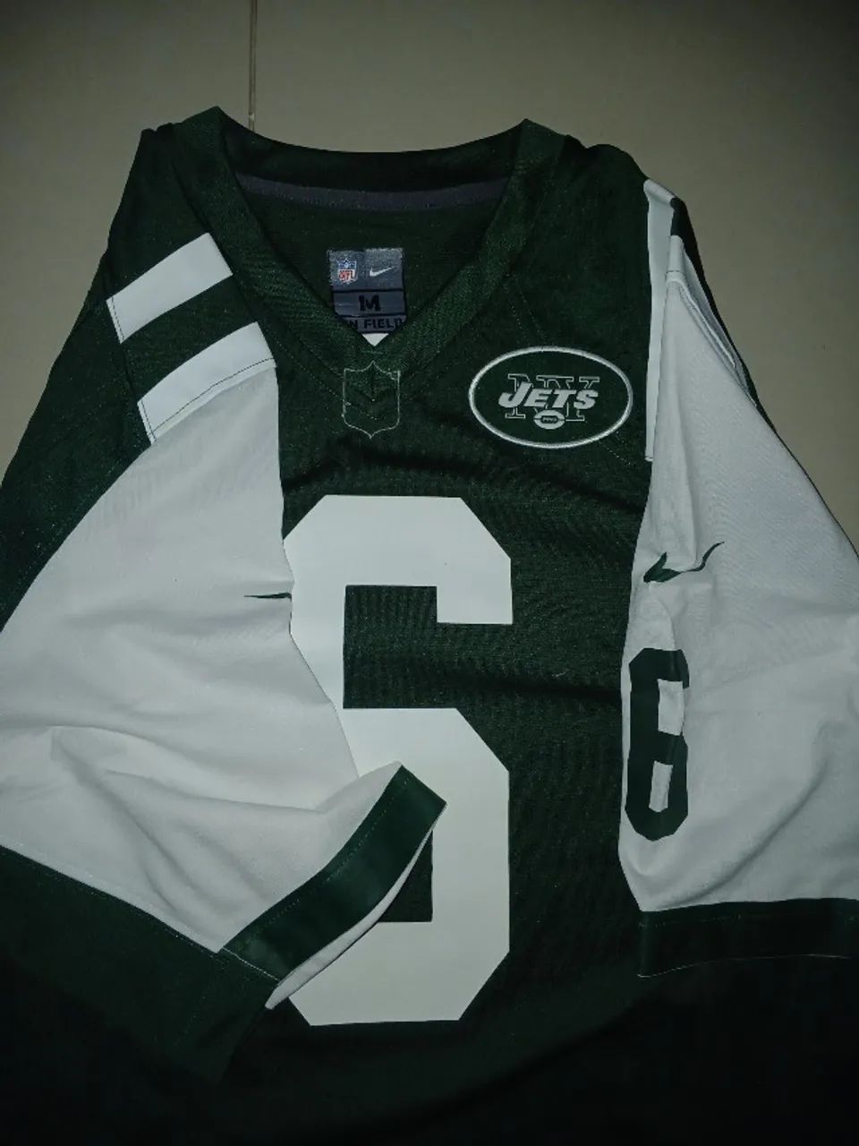 Camisa New York Jets Mark Sanchez Original - Nike On-Field M - Foto 4