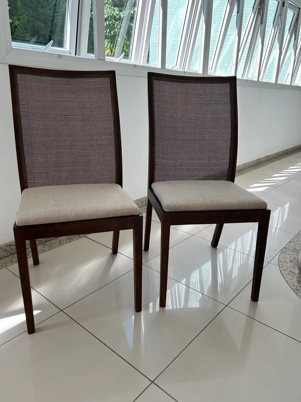 Conjunto de mesas e cadeiras para sala de jantar e estar  - Foto 4