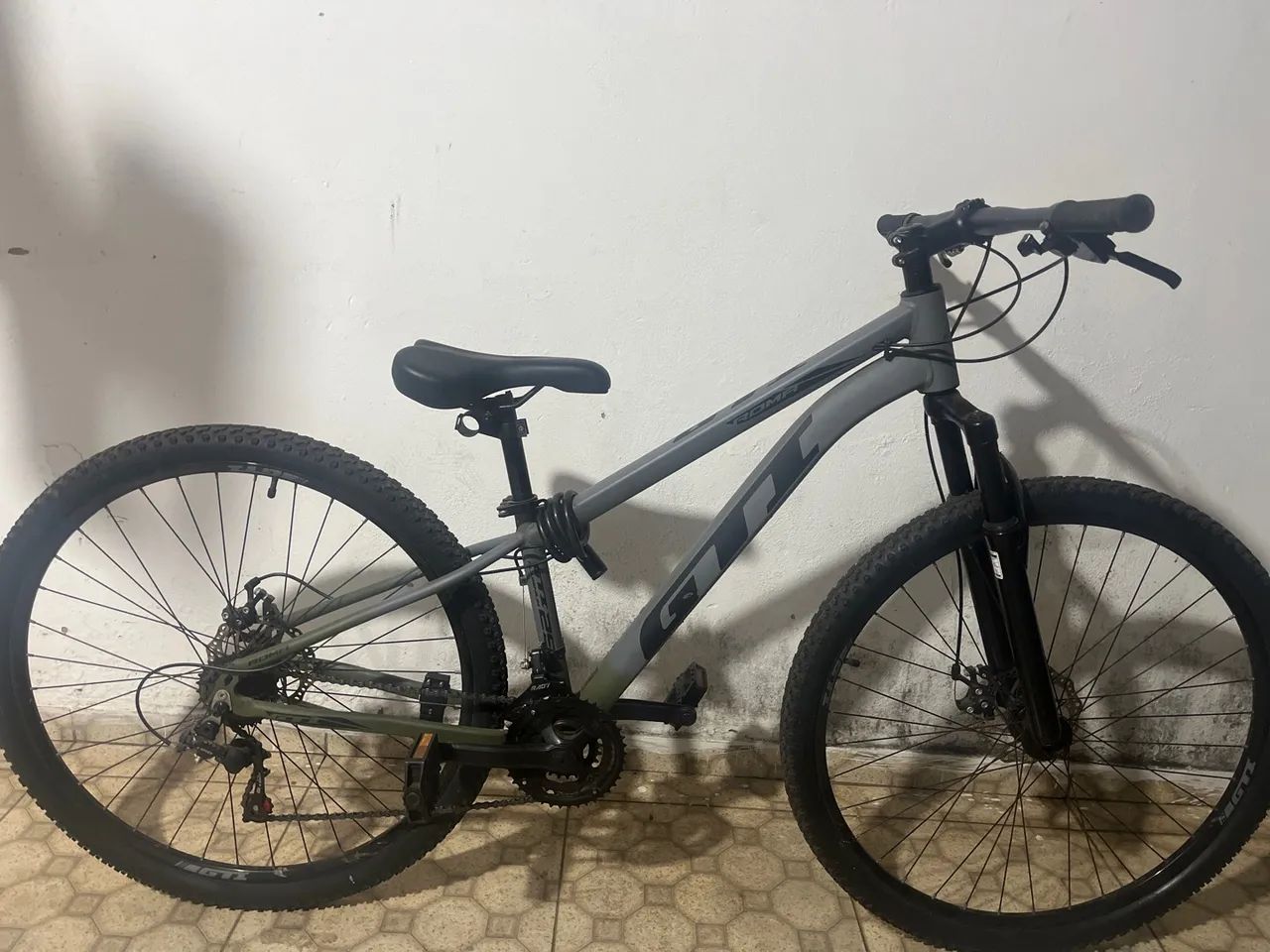 BICICLETA GTI Roma cinza
