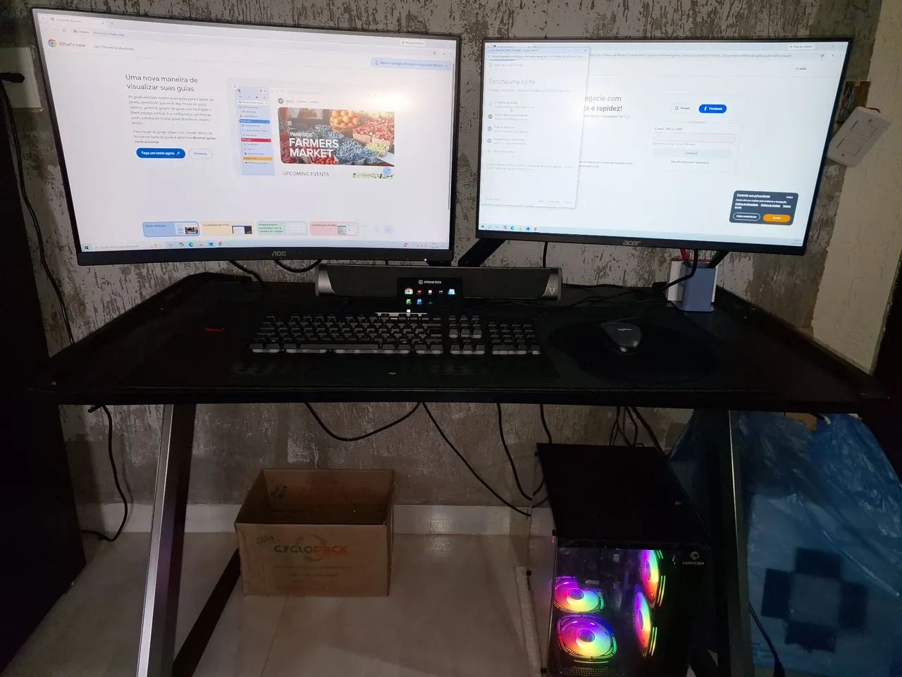 SETUP COMPLETO À VENDA - TUDO EM UM SÓ LUGAR! - Foto 3