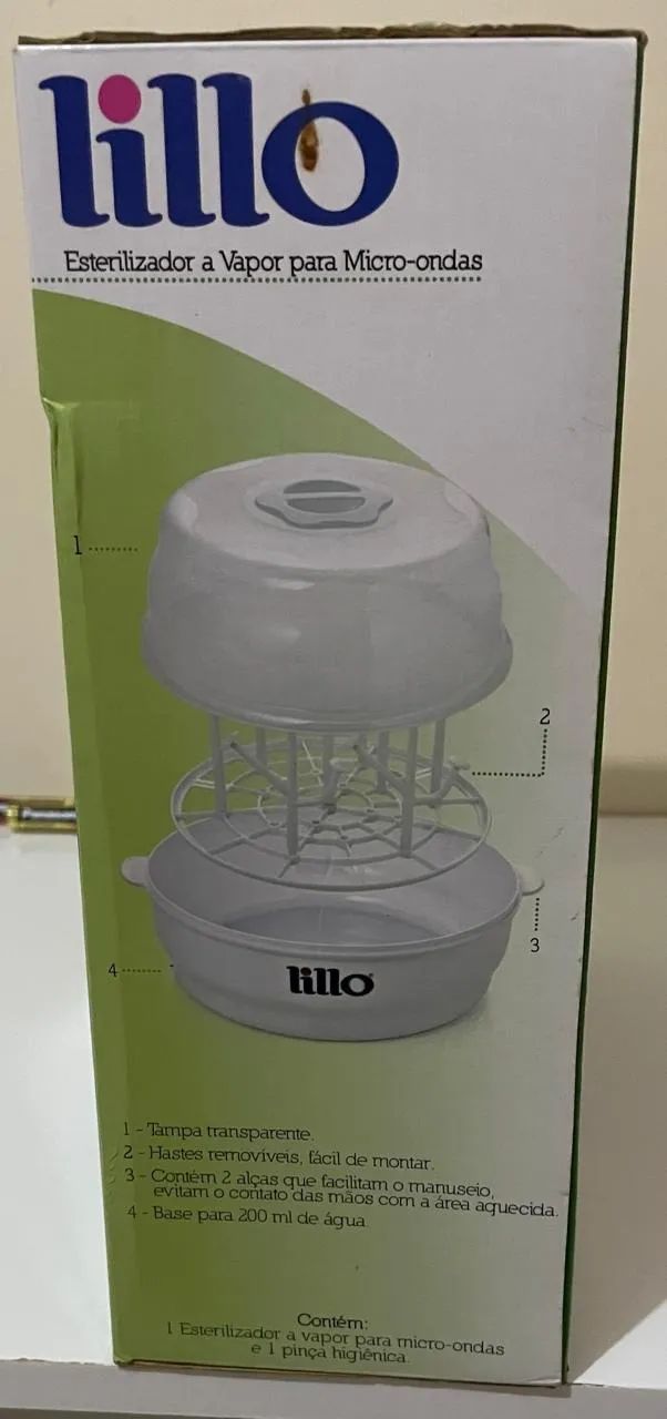Esterilizador a Vapor Para Micro-Ondas - Foto 4