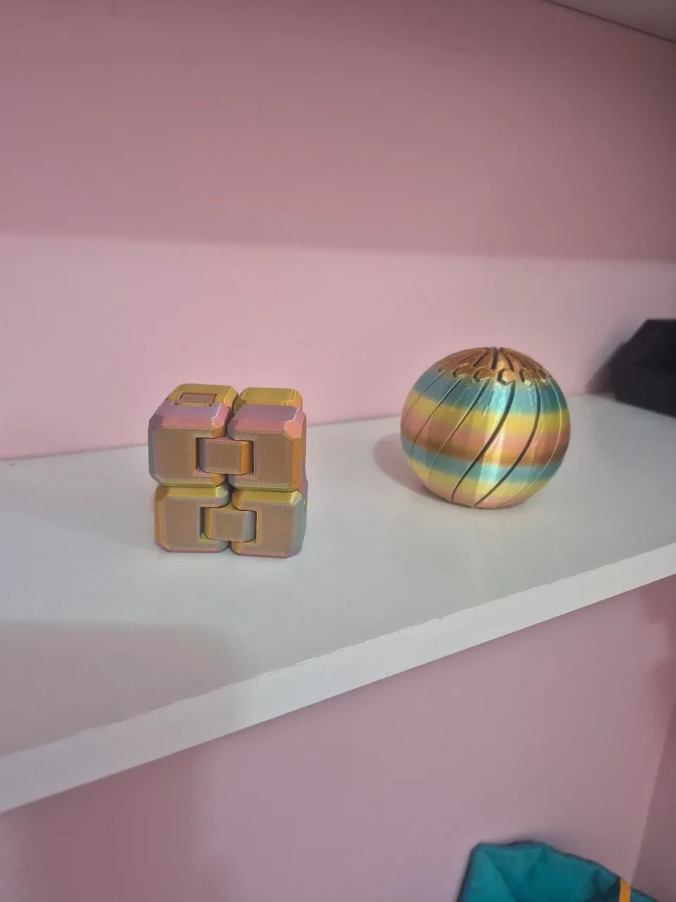 Kit cubo infinito e bola articulada - Foto 2