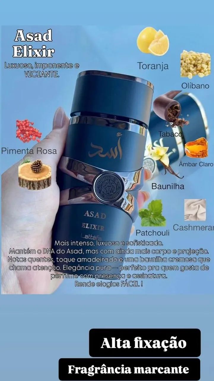 Asad Elixir/perfume Árabe 