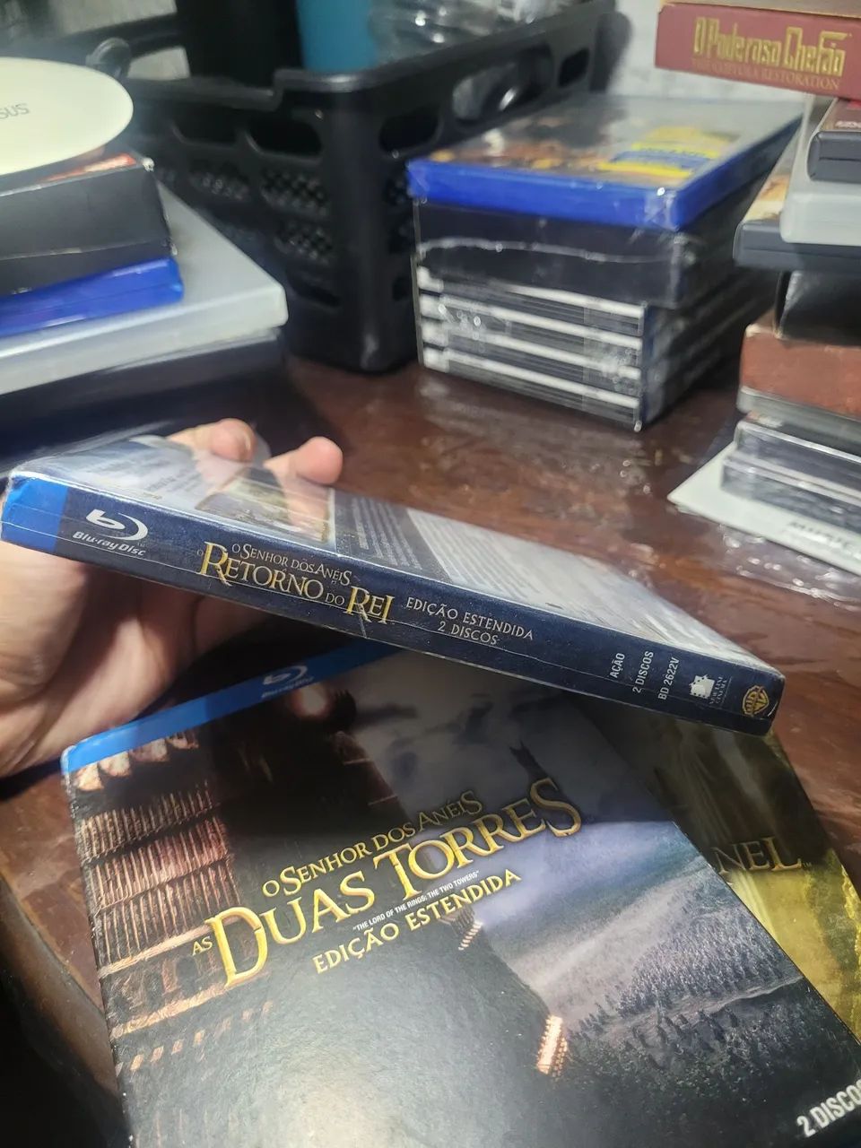 blu ray coleçao o senhor dos aneis versão estendida - Foto 5