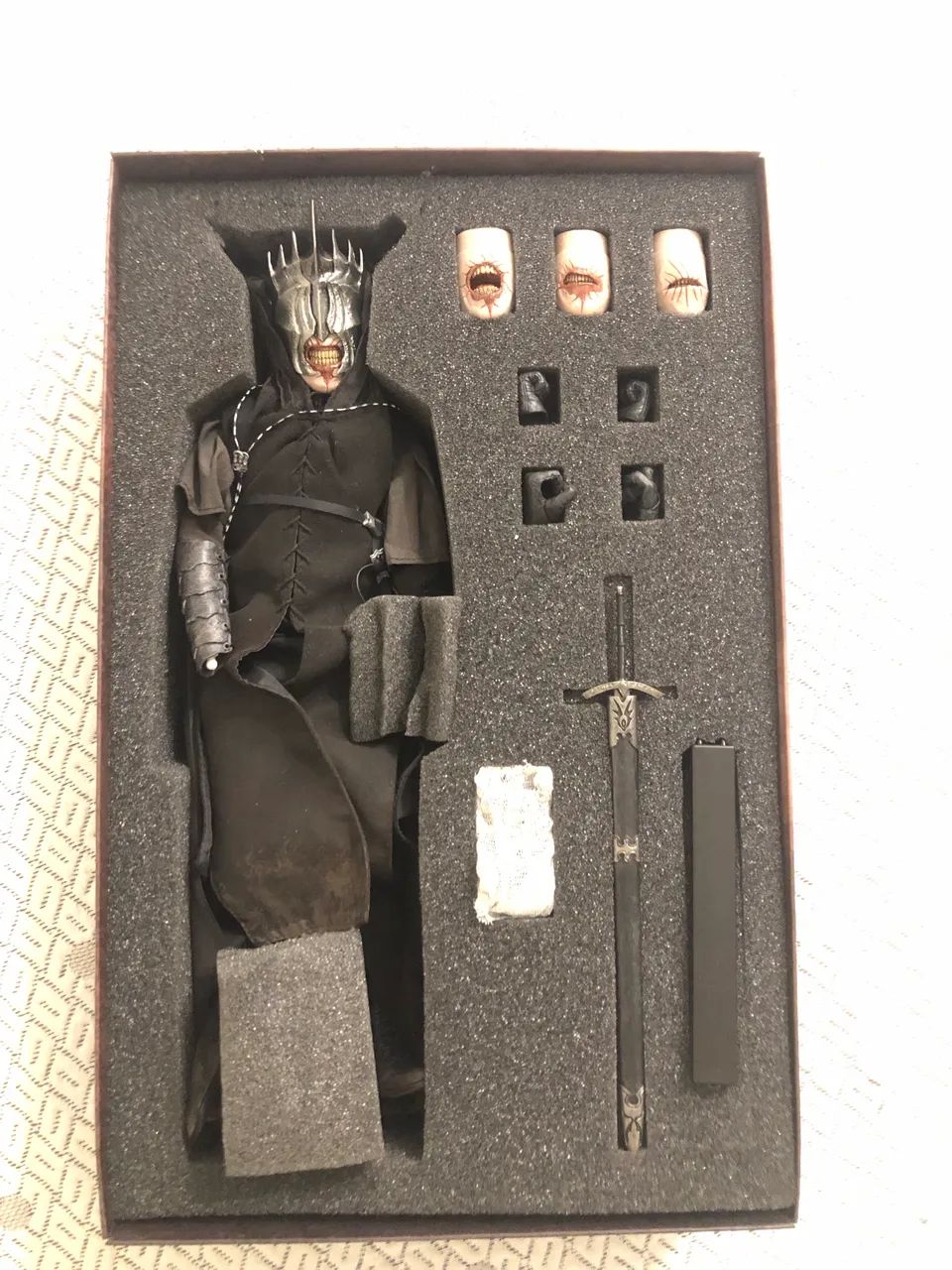 Mouth of sauron - asmus toys - senhor dos anéis-n inart hot toys