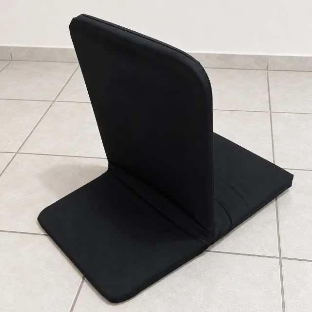 Cadeira de meditação com encosto e assento acolchoado ? sem uso - Foto 2