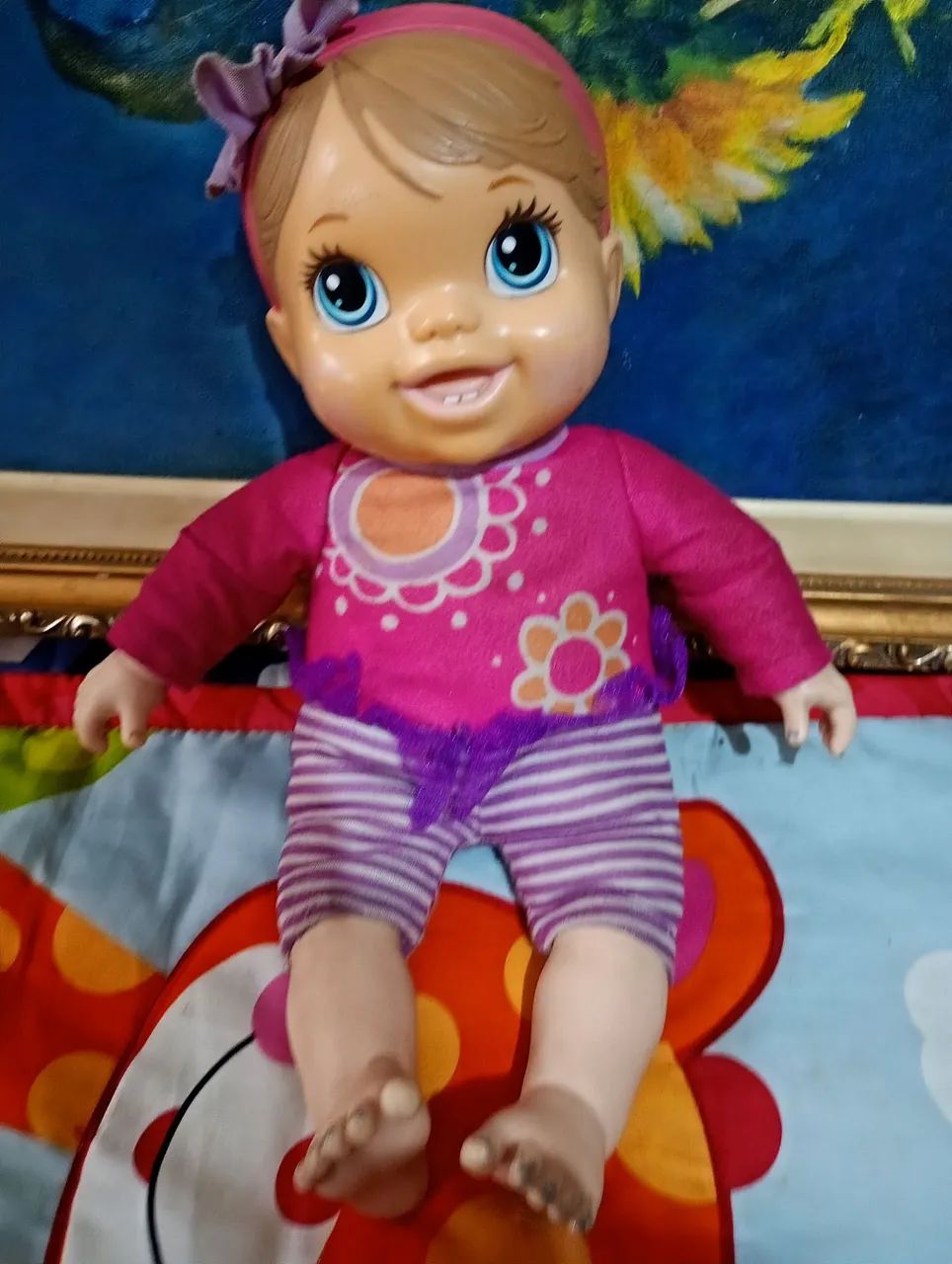 Boneca babyalive Risadinha