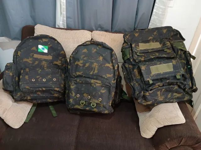 Mochila Grande em Lona - Foto 5