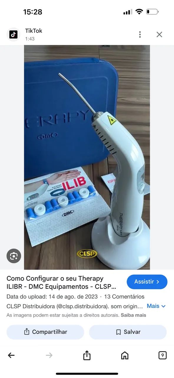 Vende-se aparelho de Laserterapia DMC /Ilibi
