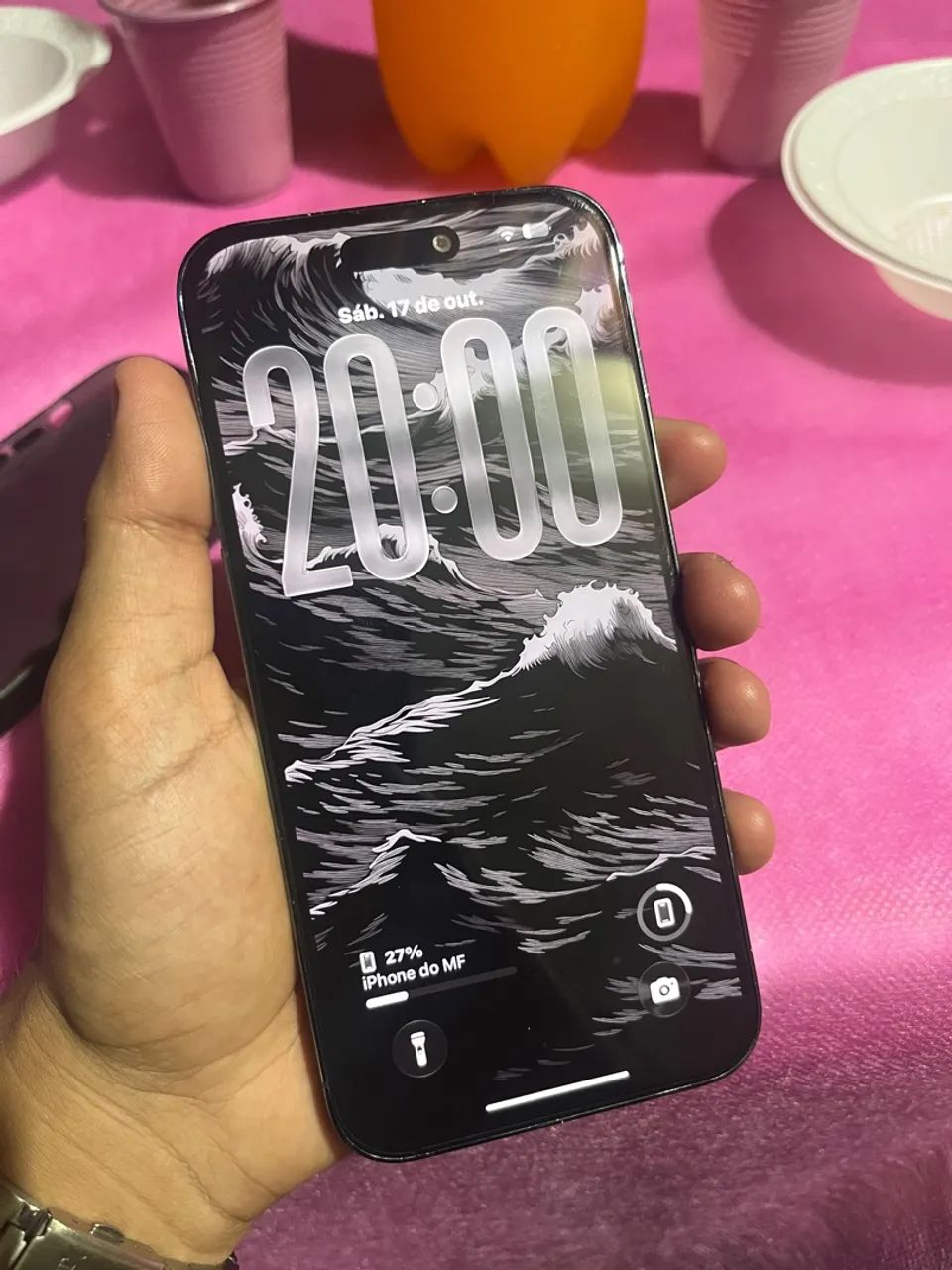 VENDO OU TROCO IPHONE 14 PRO MAX - Foto 2