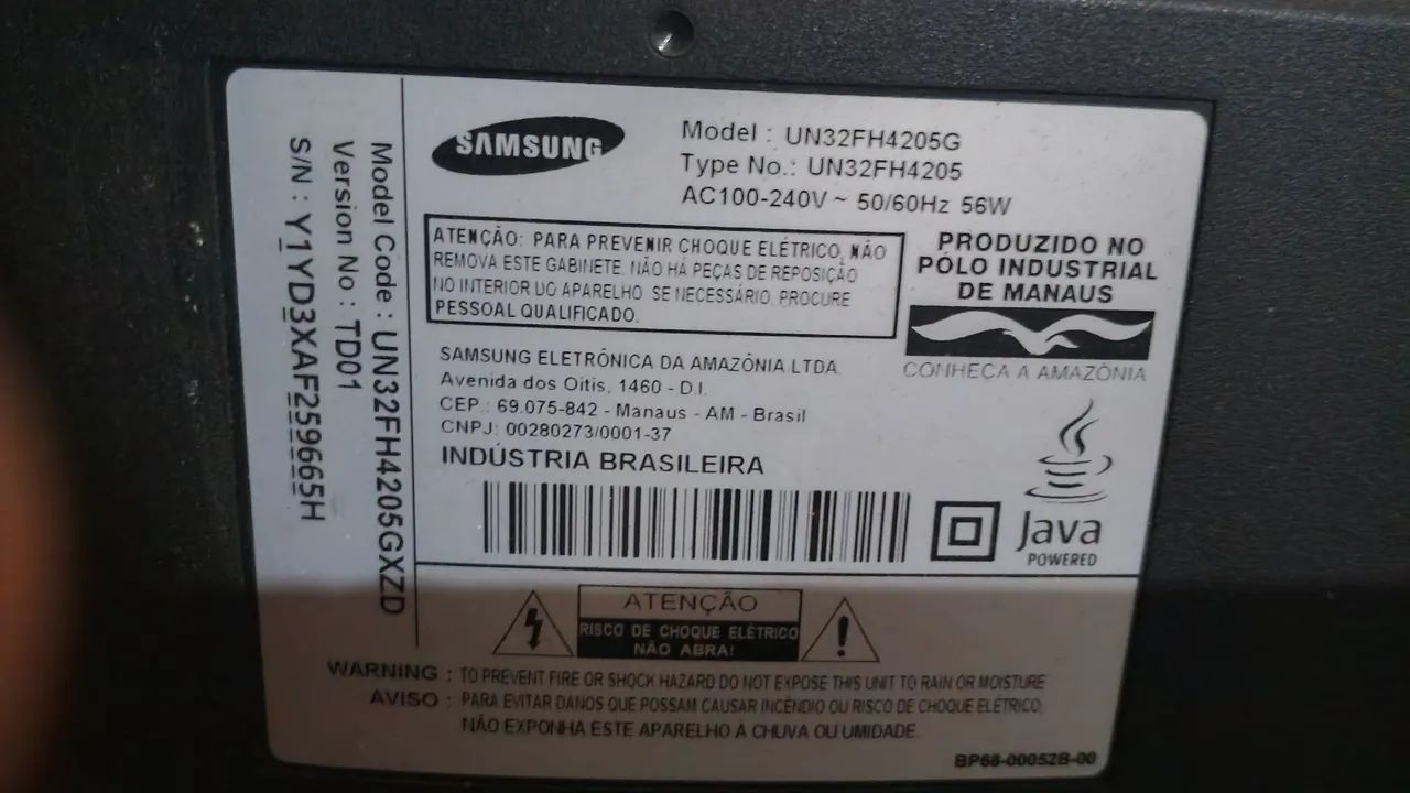 TV Samsung 32 polegadas não é smart  - Foto 3