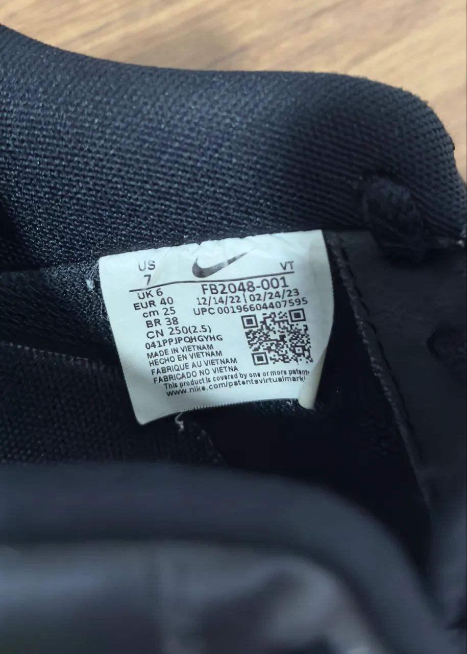 Air Force 1 Preto - Original  - Foto 5