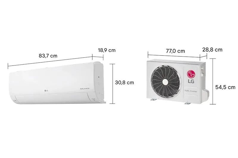 Ar-Condicionado LG AI Dual Inverter Voice 15.000 BTU Frio 220V