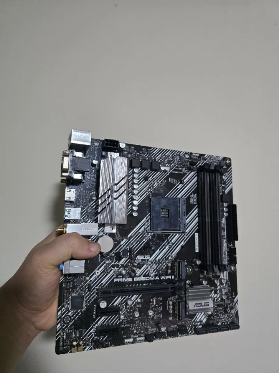 Placa mãe B550M PRIME ASUS WIFI - Foto 2