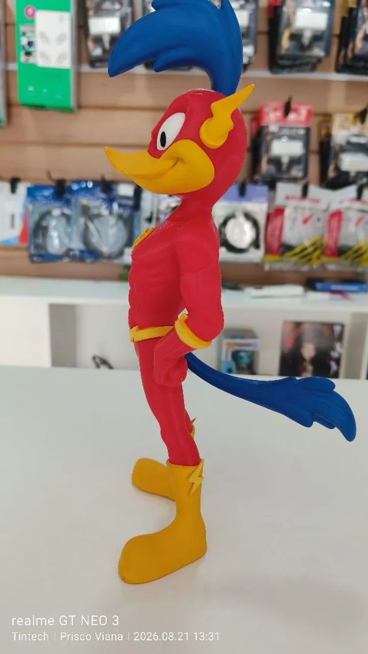 Papa-Léguas Flash 29cm - Boneco 3D Colecionável - Foto 2
