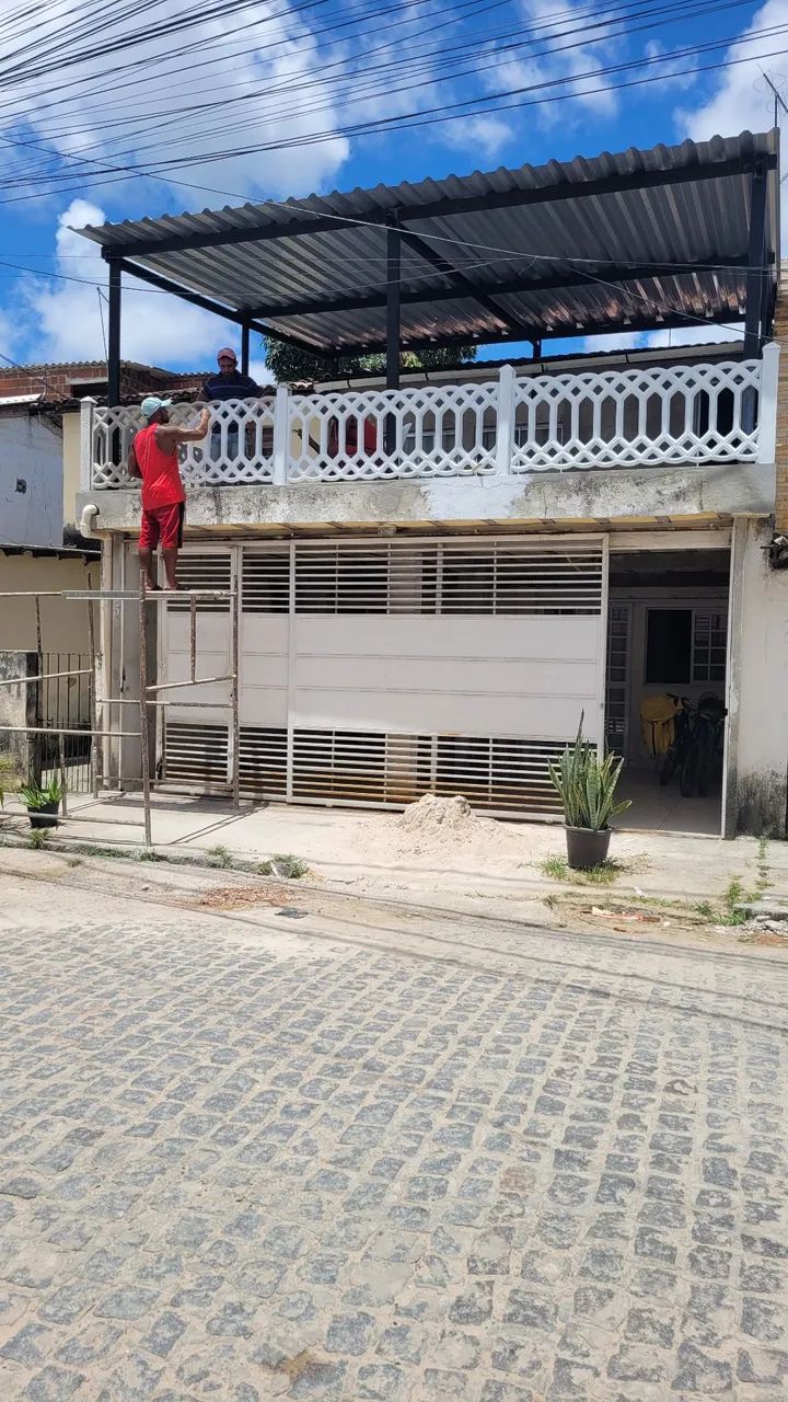 2 Large Iron Gates