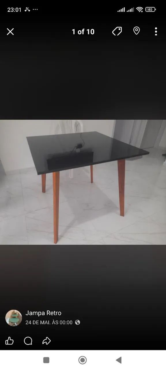 Mesas retro para sala ou cozinha  - Foto 5