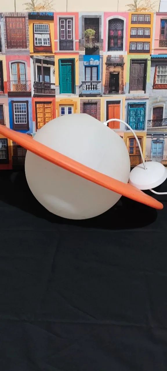 Luminária Saturno  Decorativa 53 cm - Design Moderno e Sofisticado - Foto 5