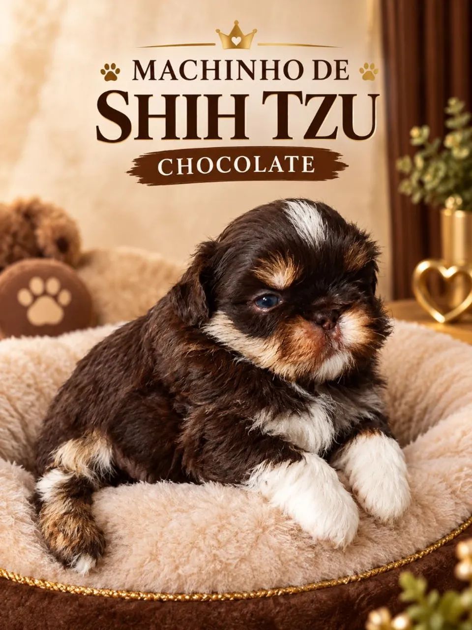 Shitzu chocolate - Foto 3