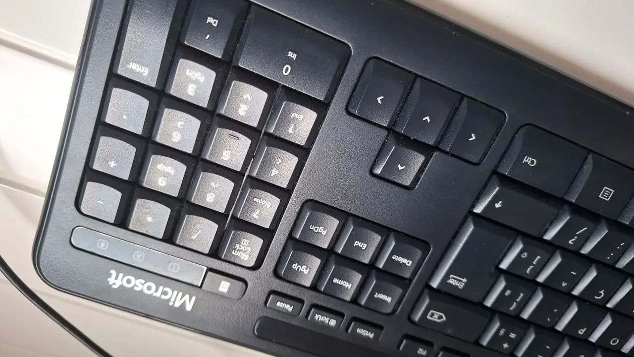 Teclado Microsoft wired keyboard 600 excelente estado - Foto 2
