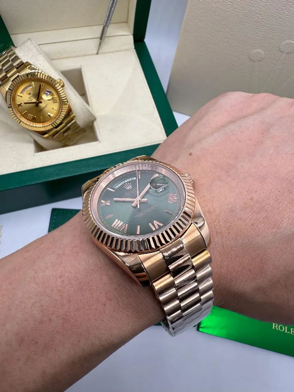 Relógio Rolex Day Date AAA Automático 