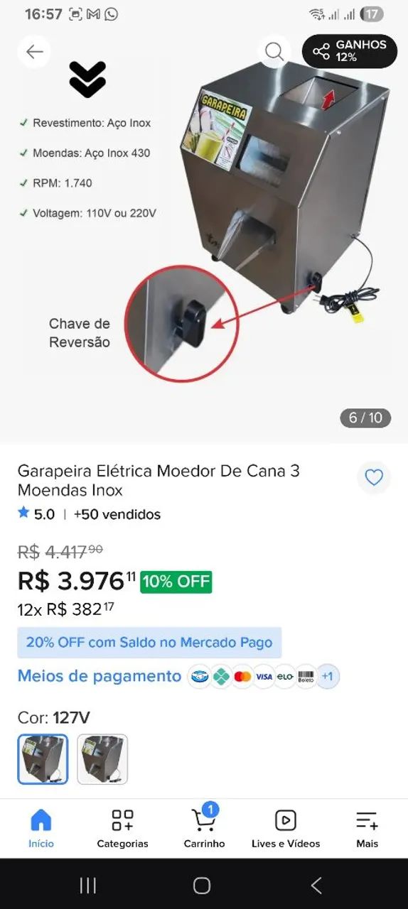 Moenda de cana. - Foto 3