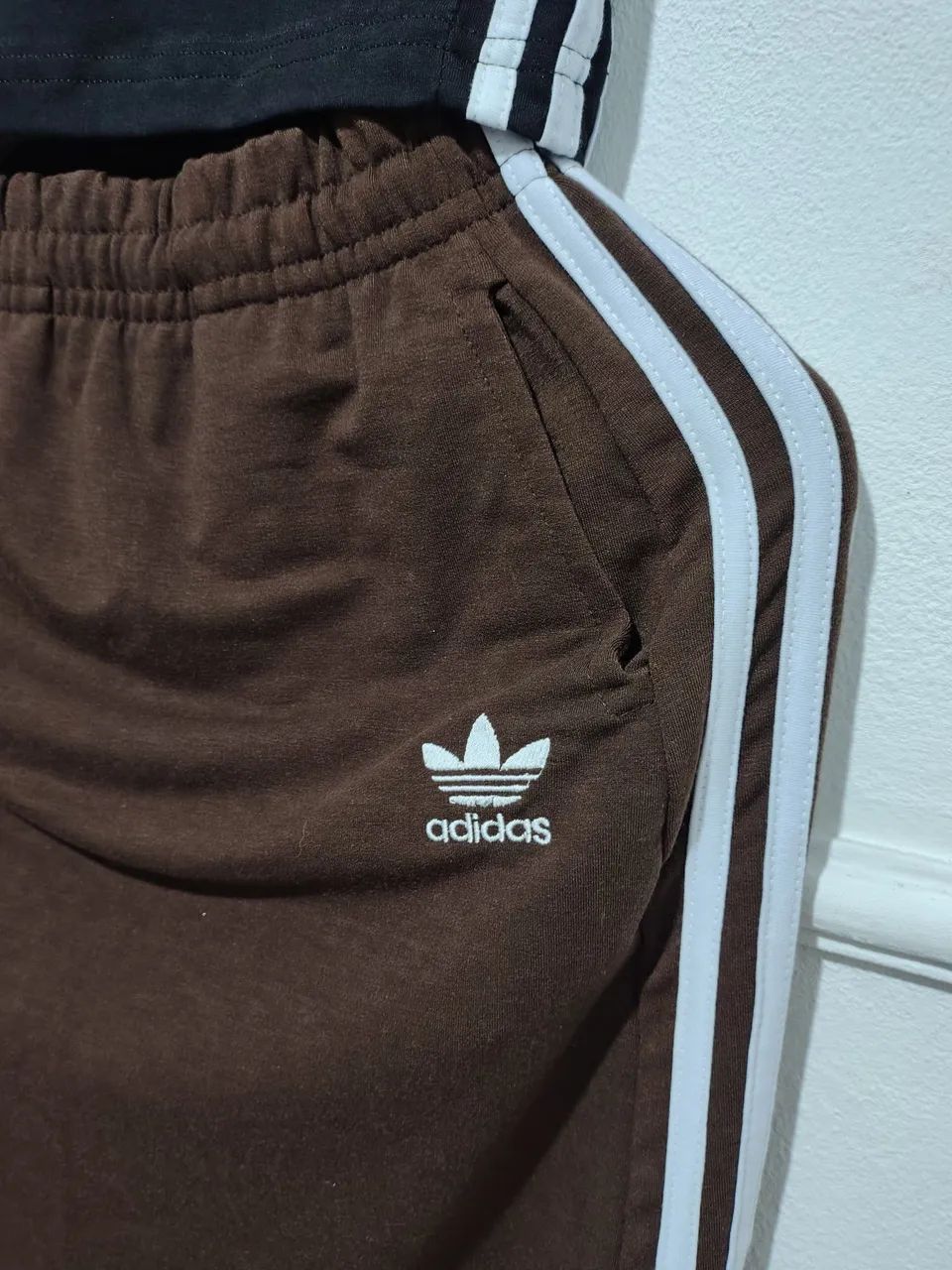 Kit Adidas Saia e Top Marrom  - Foto 4