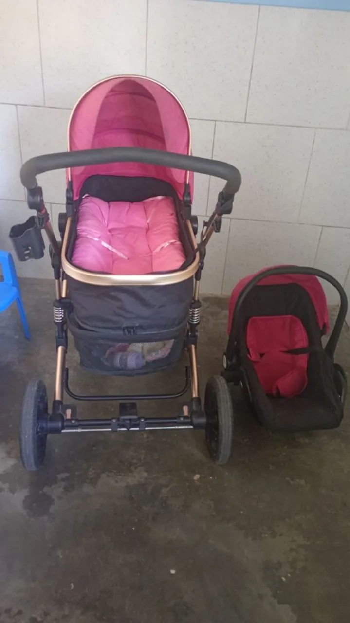Vendo carrinho de bebê Moisés  - Foto 2