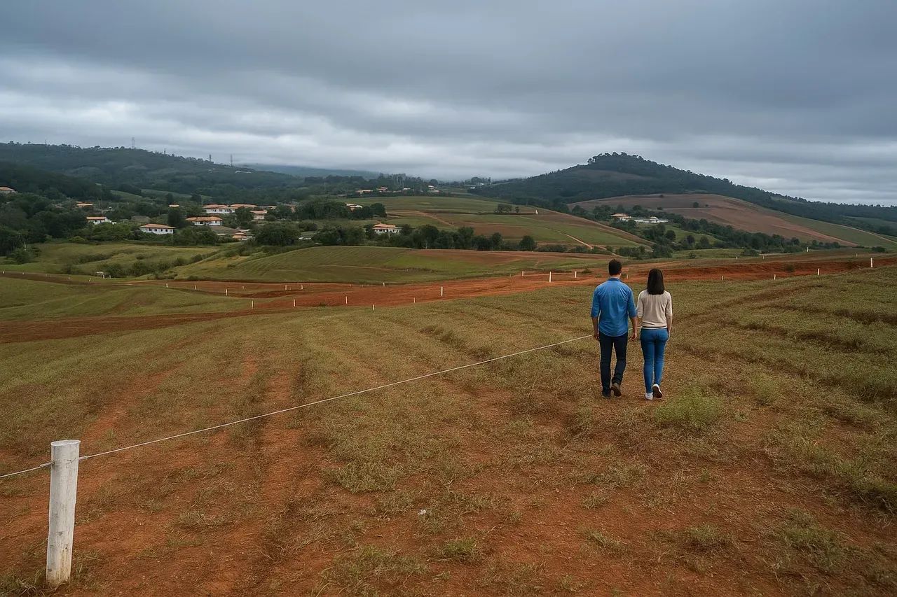 Terrenos com entrada baixa + aceitamos carro - Foto 3