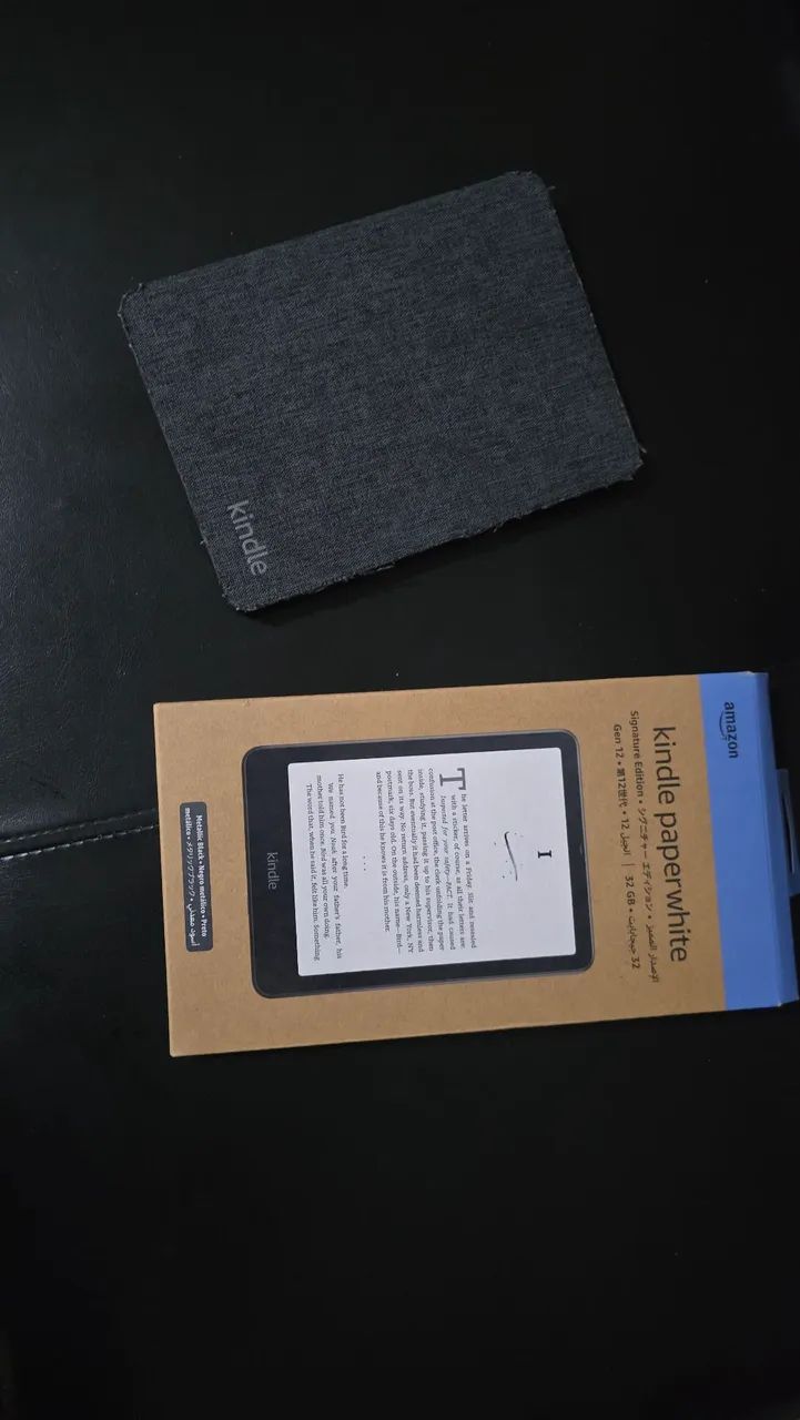 Kindle paperwhite signature edition 12° geração 32g - Tablets e E