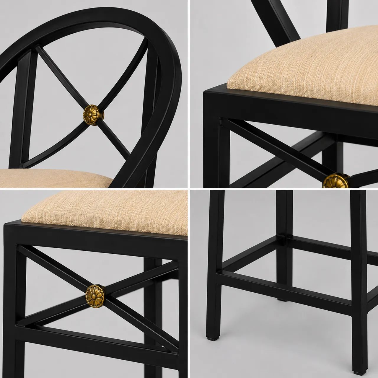 Banqueta Alta de Ferro Puro - Super Resistente e Elegante - Foto 3