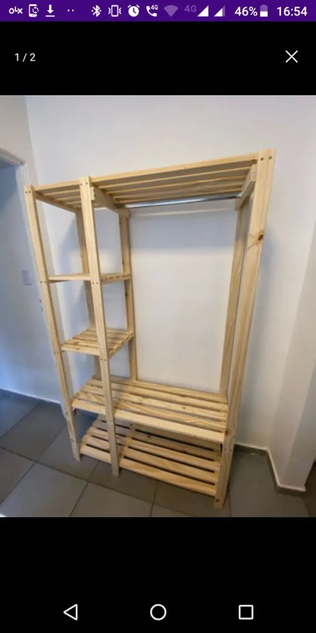 Arara de pallet - Foto 2