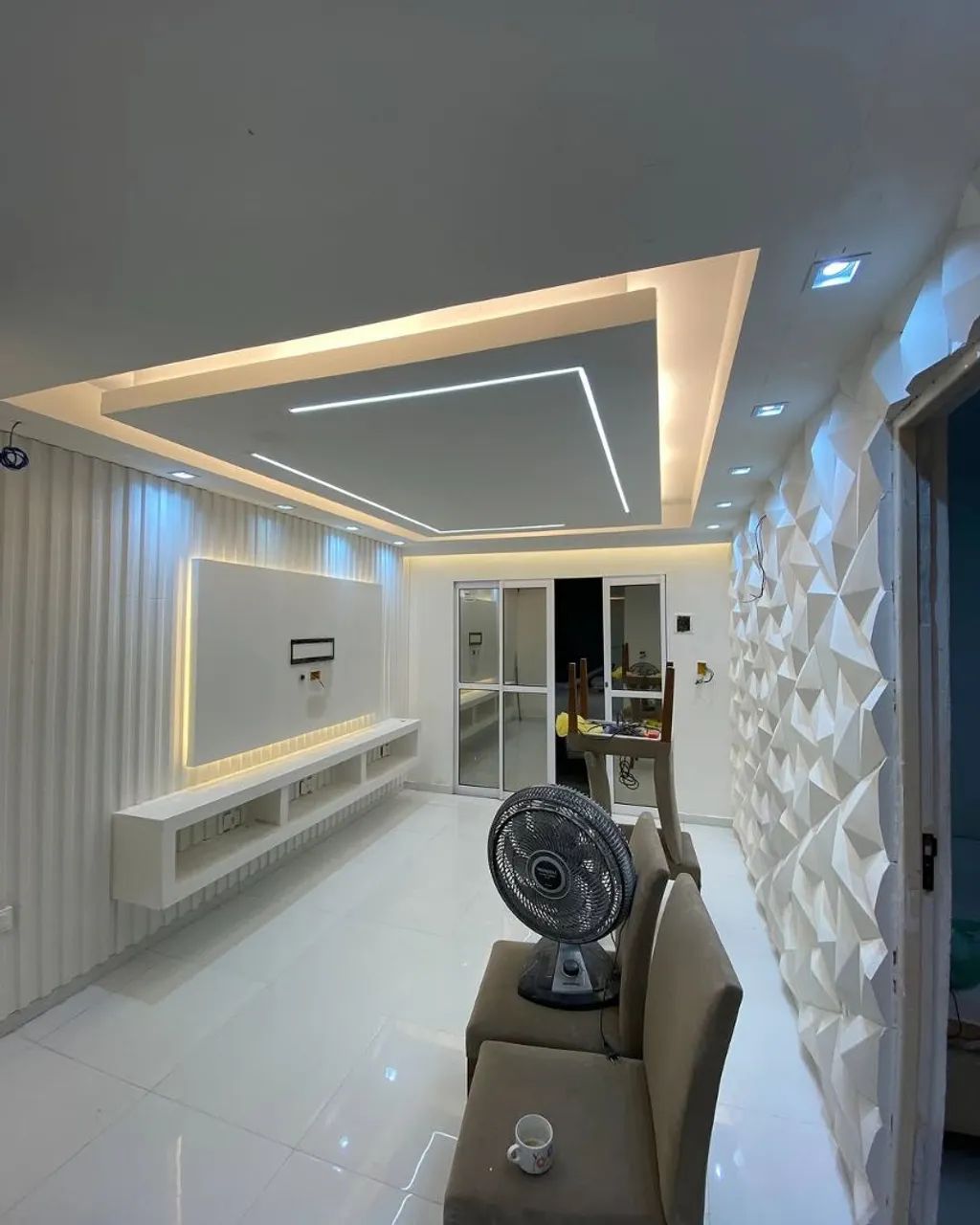 Guarda roupa de gesso planejado 