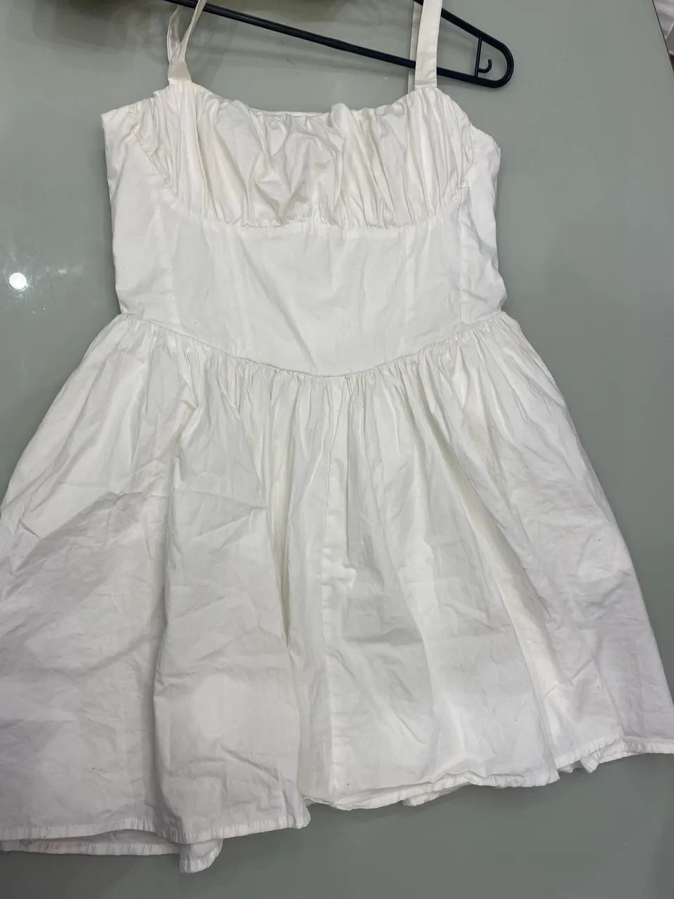 Vestido branco curto 