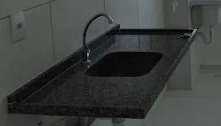 Pia de mármore com cuba423932675512094720