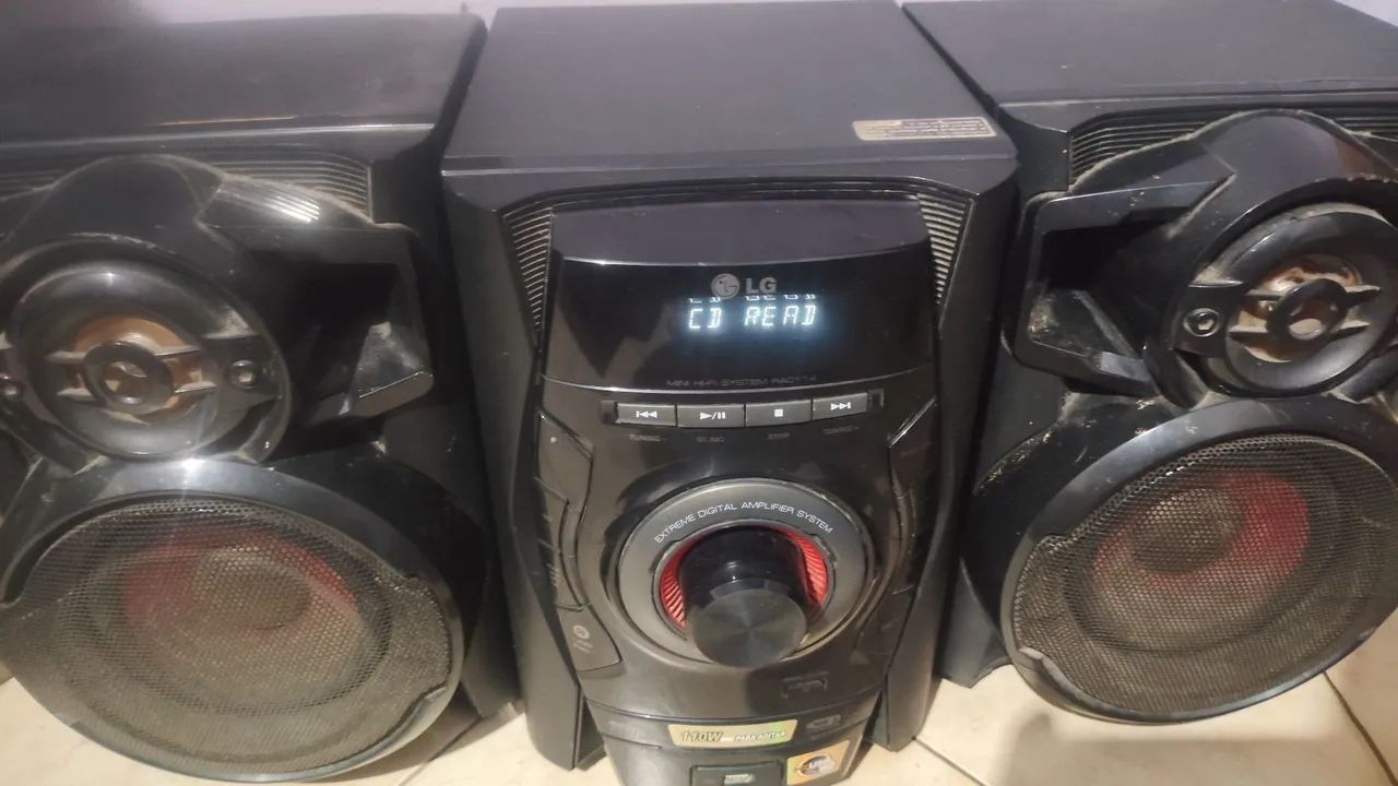 Mini System LG em bom estado  - Foto 5