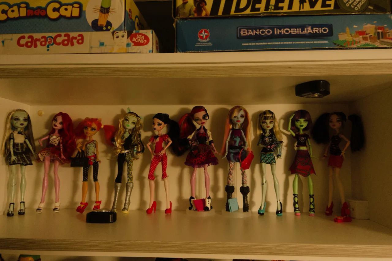 LOTE BONECAS MONSTER HIGH G1 